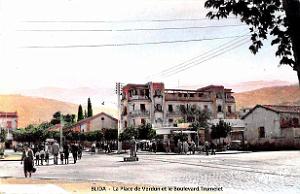 Blida - Place de Verdun et Bd Trumelet
